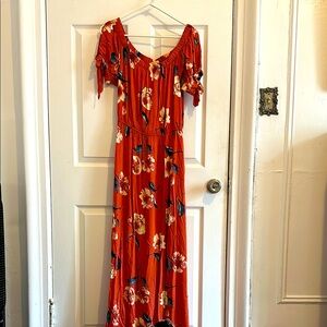 Band of Gypsies Floral Maxi Dress